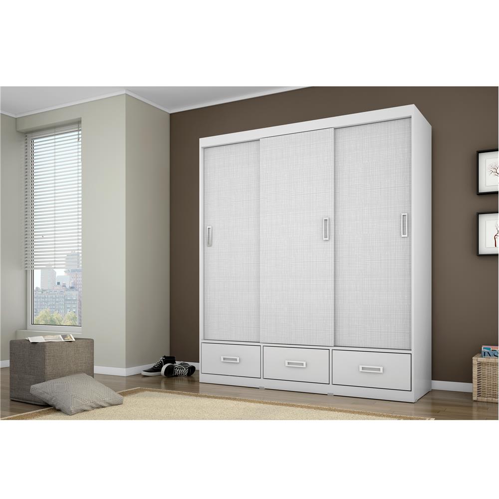 Guarda Roupa Bartira Aires com 3 Portas e 3 Gavetas Aparador Furniture ~ Guarda Roupa Bartira Aires com 3 Portas e 3 Gavetas