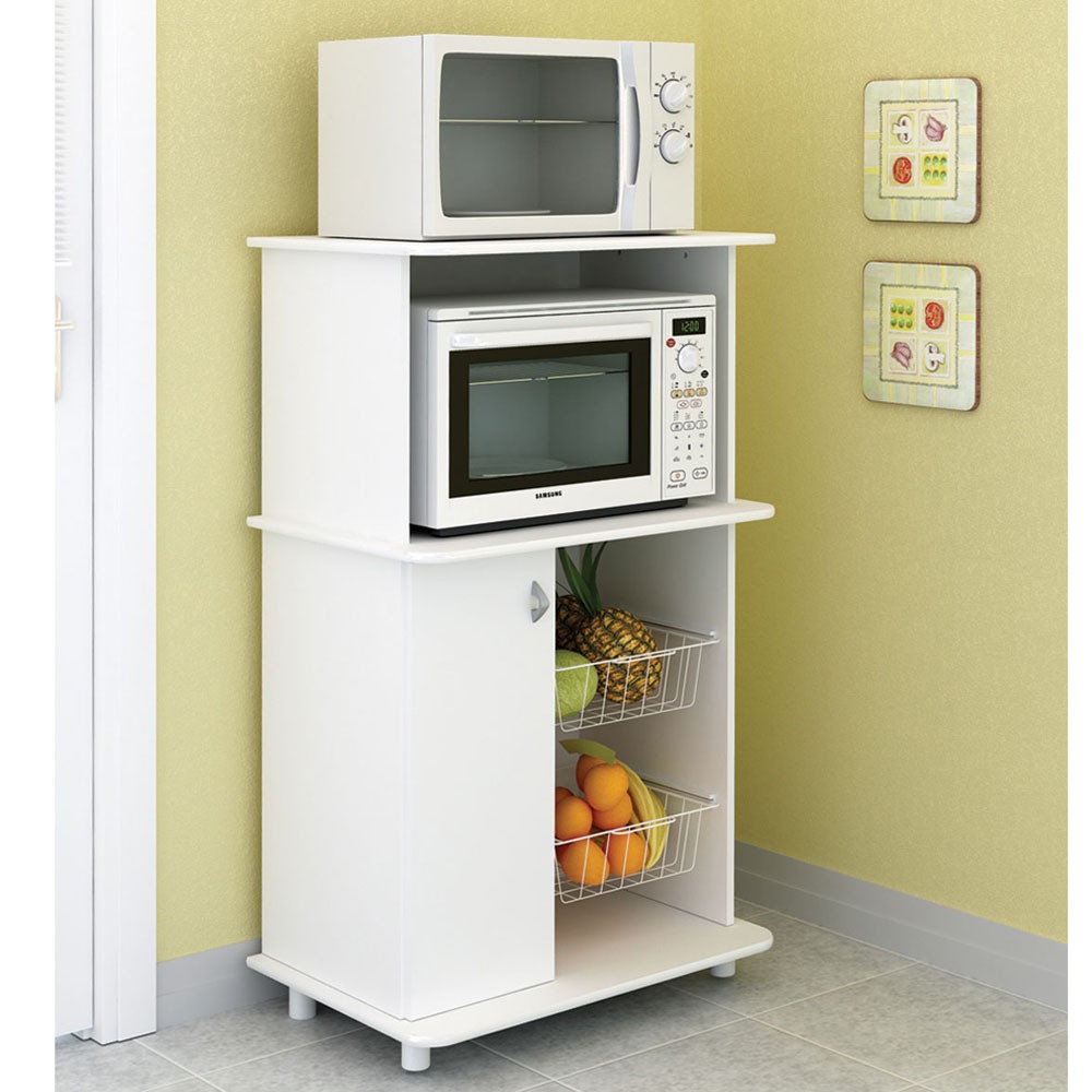 Armário Ditália BA-15 com Espaço para Micro-ondas e Forno Elétrico