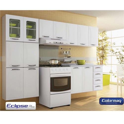 Cozinha Colormaq Eclipse Plus 3 pçs Branco + Conjunto de Utensílios Tramont # Cozinha Compacta Tramontina Cozinha Colormaq Eclipse Plus 3 pçs Branco + Conjunto de Utensílios Tramont # Cozinha Compacta Tramontina