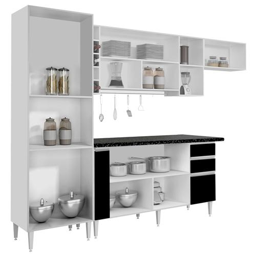 Cozinha Compacta CHF Móveis Ébano com 4 Peças Cozinha Compacta no PontoFrio # Cozinha Compacta Chf Moveis Fenix Cozinha Compacta CHF Móveis Ébano com 4 Peças Cozinha Compacta no PontoFrio # Cozinha Compacta Chf Moveis Fenix