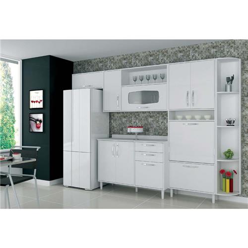 Armário Aéreo Palmeira Inajá 6303 com 2 Portas Cozinha Modulada no PontoFri # Armario Aereo Cozinha Duas Portas Armário Aéreo Palmeira Inajá 6303 com 2 Portas Cozinha Modulada no PontoFri # Armario Aereo Cozinha Duas Portas