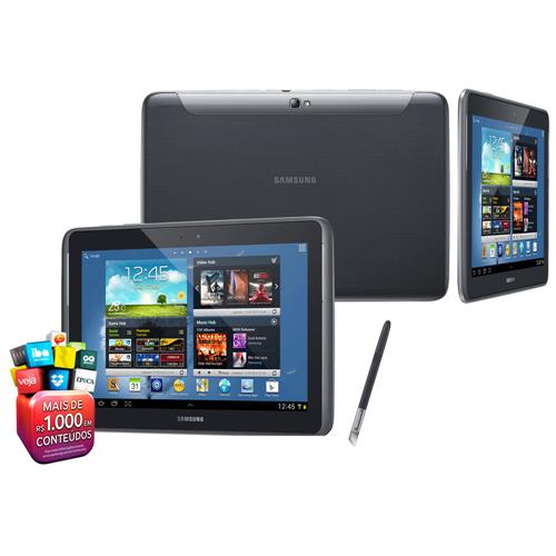 Tablet Samsung Galaxy Note 10.1 N8000 3G com Tela 10.1", Desbloqueado