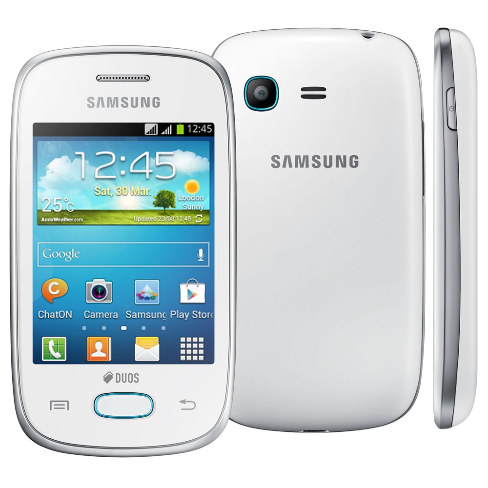 Smartphone Samsung Galaxy Pocket Neo Duos GTS5312 Branco com Dual Chip