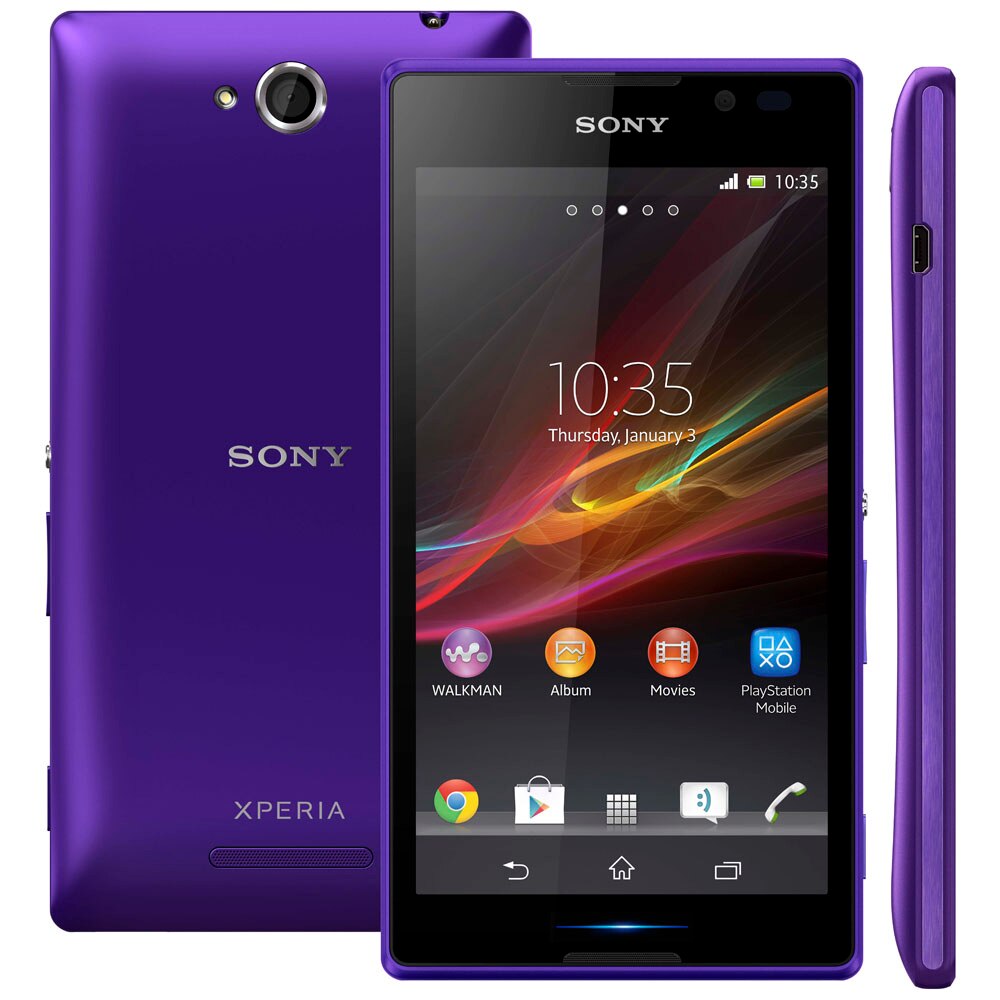 smartphone sony xperia c roxo com dual chip tela de 5 smartphone sony xperia c roxo com dual chip tela de 5