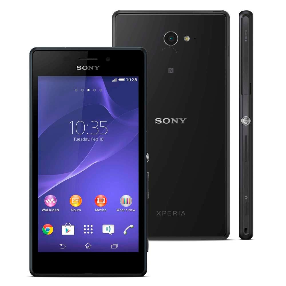 Smartphone Sony Xperia M2 Aqua Preto à Prova D'água* e Poeira, com Tela ...