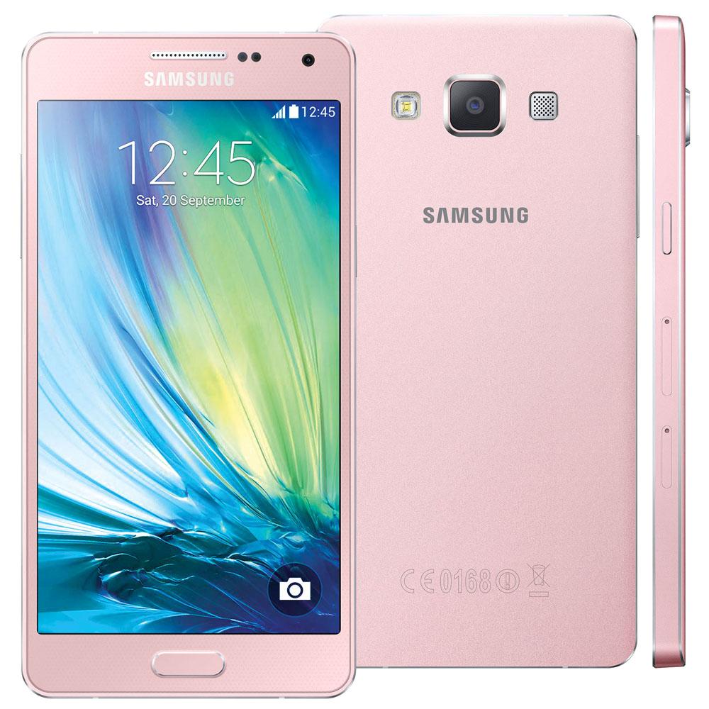 Smartphone Samsung Galaxy A5 4G Duos SM-A500M Rosa com Dual Chip, Tela ...