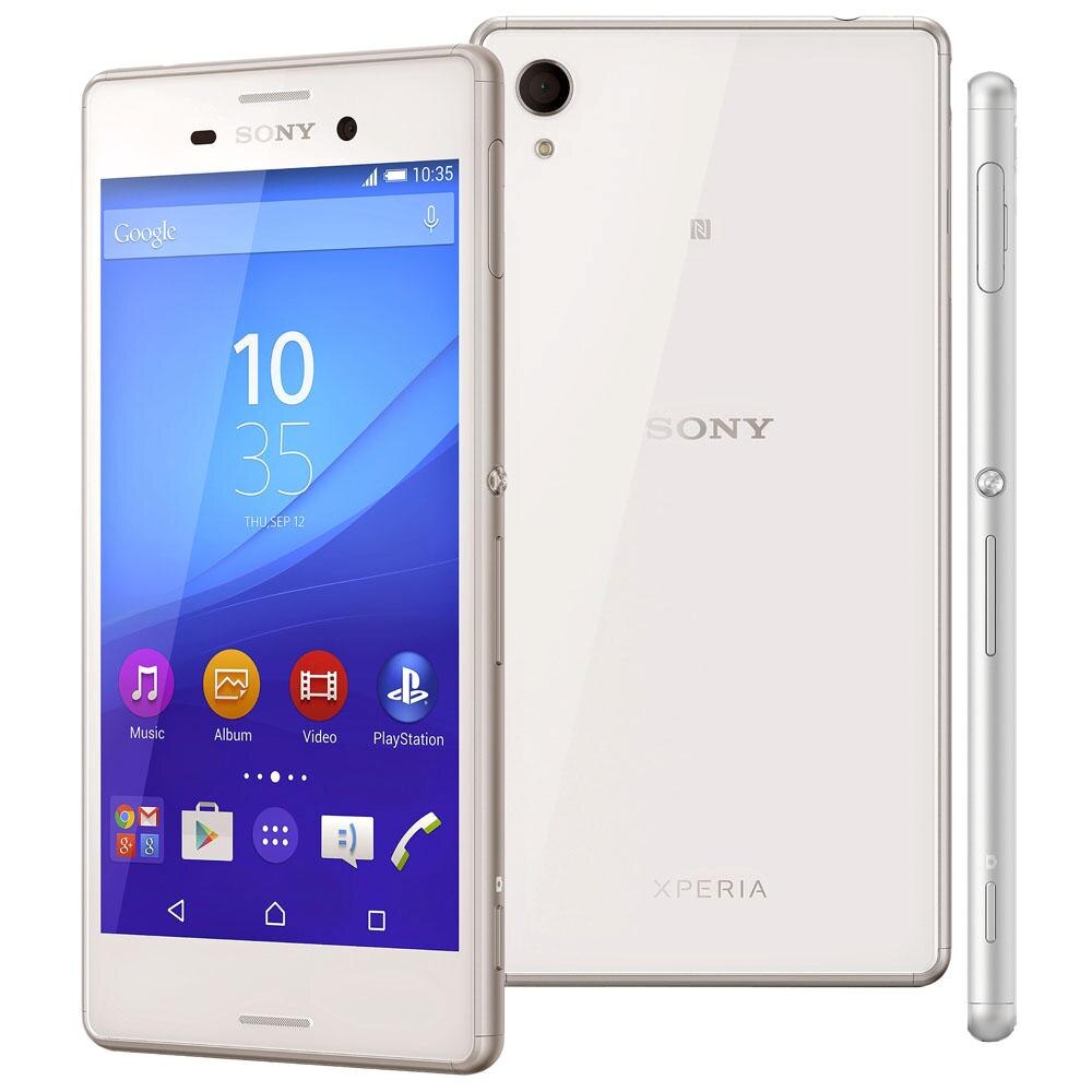 Smartphone Sony Xperia M4 Aqua Dual Branco à Prova D'água* com 16GB