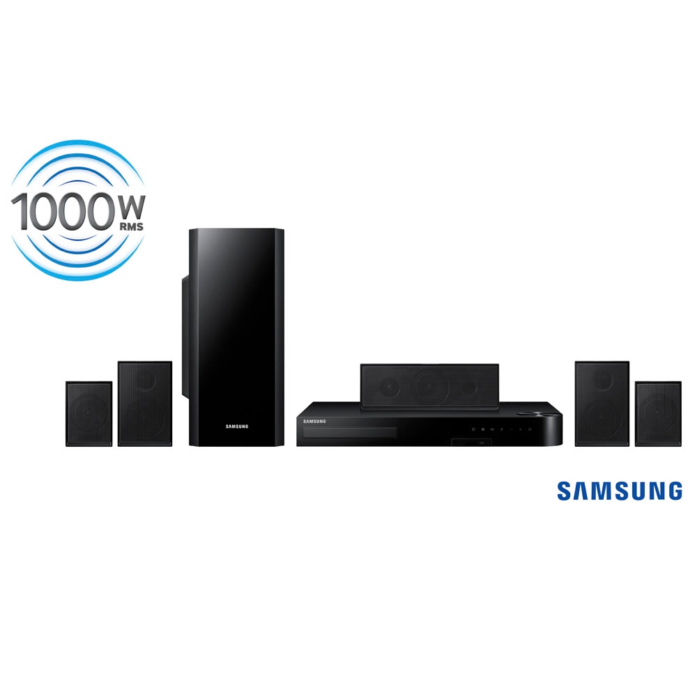 Home Theater Samsung HTF5505K/ZD 5.1 Canais com Bluray 3D, Função