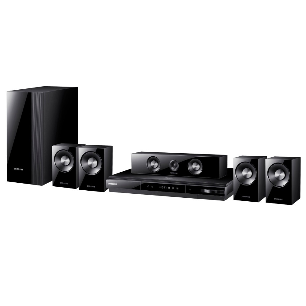 Home Theater Samsung HT-D5100K/ZD 5.1 Canais c/ Blu-ray Player, Entrada ...