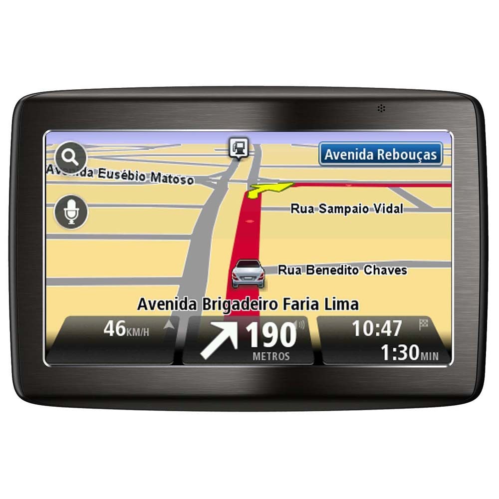 Navegador GPS TomTom VIA 1530 com Tela LCD Touch Screen de 5