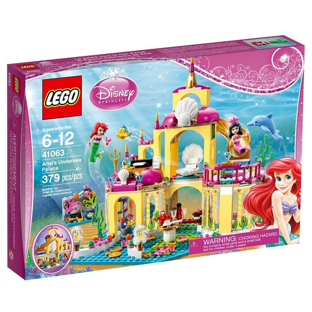 LEGO Princesas Disney O Palácio da Ariel 379 Peças Lego no