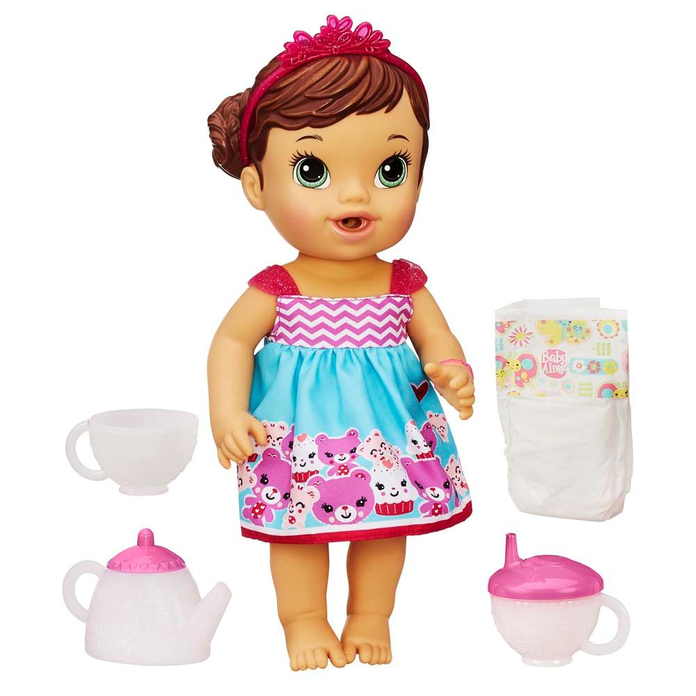 Boneca Baby Alive Hasbro Hora do Chá - Morena - Baby Alive no PontoFrio.com