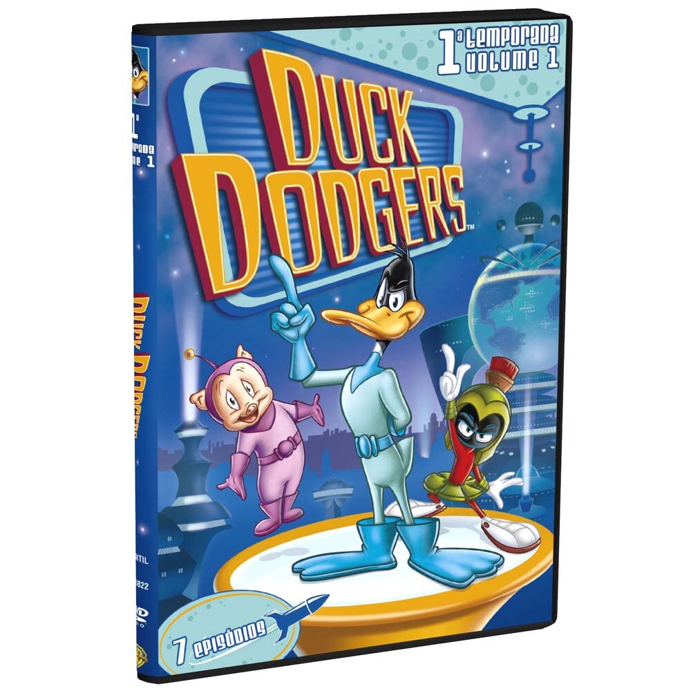 DVD - Duck Dodgers - 1ª Temporada - Volume 1 - Minisséries e Séries de