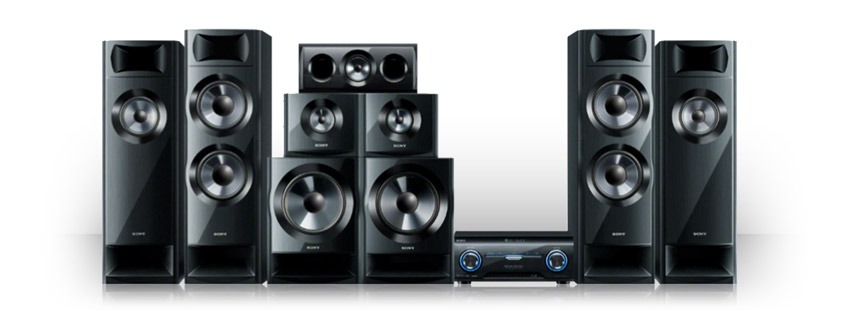 Home Theater Sony MUTEKI HT-M7 7.2 Canais com Entradas USB e HDMI - 2012W RMS Home Theater Sony MUTEKI HT-M7 7.2 Canais com Entradas USB e HDMI - 2012W RMS