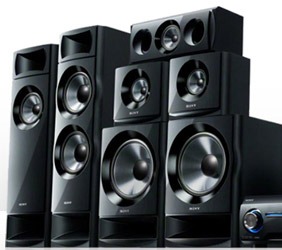 Home Theater Sony com 2.012W RMS de Potência Home Theater Sony 2.012W RMS Potência