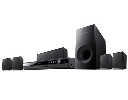Home Theater Samsung HT-E350K/ZD 5.1 Canais com DVD Player Home Theater Samsung HT-E350K/ZD 5.1 Canais com DVD Player
