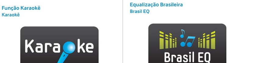 Mais diversão Home Theater Samsung função karaokê