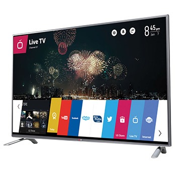 Smart TV Cinema 3D conectada à internet Smart TV Cinema 3D LED 47 polegadas Full HD LG 47LB6500