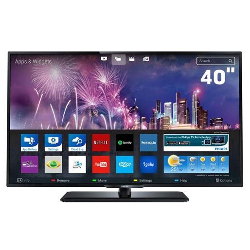 Smart TV LED 40" Full HD Philips 40PFG5100/78 com Perfect Motion Rate