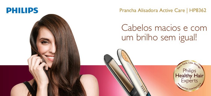 Prancha Alisadora Philips Active Care HP8362 Prancha Alisadora Philips Active Care HP8362