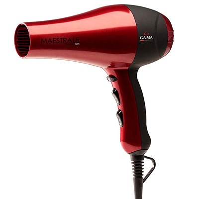 O secador da GA.MA Italy tem qualidade profissional Secador GA.MA Italy Maestrale Ceramic Íon Vermelho profissional