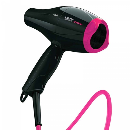 Secador de Cabelos Taiff Titanium Colors - Pink Secador Cabelos Taiff Titanium Colors Motor AC