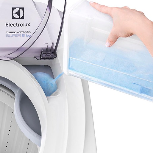 Muito mais econômica Lavadora de Roupas Electrolux LT08E Produtos Limpeza