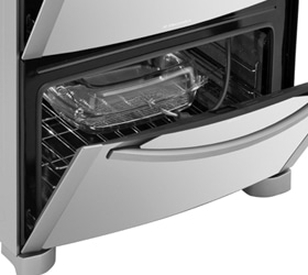 Função autolimpante para os fornos autolimpante