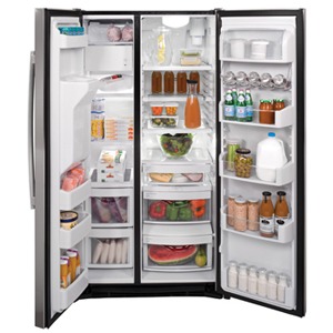 Refrigerador GE Glass 23: Iluminação Led Lighting Refrigerador GE Glass 23 Led Lighting