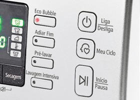 O modo My Cicle permite selecionar a programação com apenas um único toque O modo My Cicle permite selecionar a programação com apenas um único toque