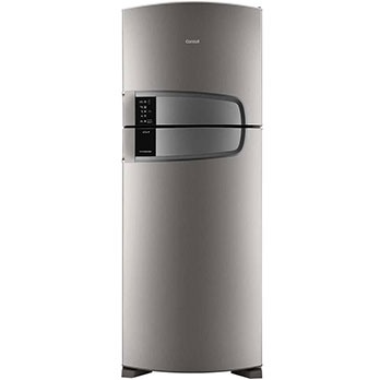 O refrigerador Consul Bem Estar CRM55AK de frente refrigerador Consul Bem Estar CRM55AK de frente