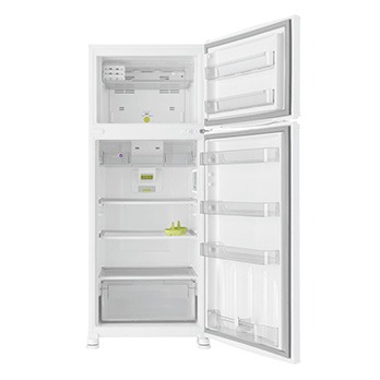 Não precisa descongelar! refrigerador Consul Bem Estar CRM45B aberto