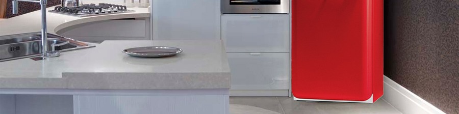 Refrigerador Smeg 1 Porta FAB28URL Anos 50 Refrigerador Smeg 1 Porta FAB28URL Anos 50