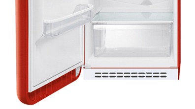 Mais espaço Refrigerador Smeg Gaveta legumes