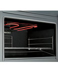 Forno com estufa - Pratos aquecidos por mais tempo e espaço para guardar utensílios Forno com estufa - Pratos aquecidos por mais tempo e espaço para guardar utensílios