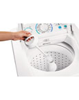 Roupas limpas, perfumadas e sem fiapos - A lavadora Electrolux Turbo conta com filtro pega fiapos Roupas limpas, perfumadas e sem fiapos - A lavadora Electrolux Turbo conta com filtro pega fiapos