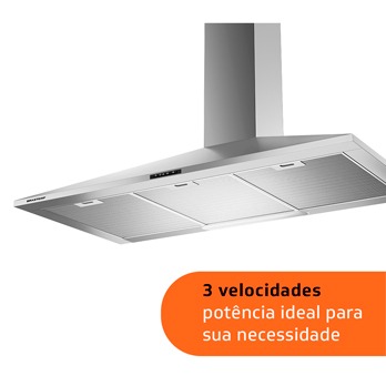 A coifa de parede Brastemp BAI90 coifa de parede Brastemp BAI90