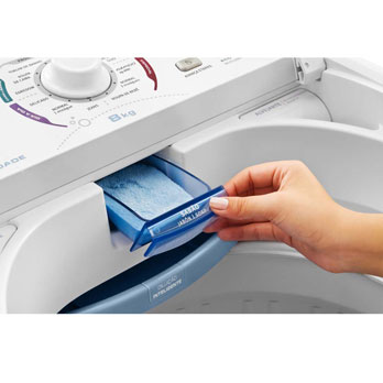 Lavadora de Roupas Electrolux 8 kg LT09B Exclusiva Tecla Economia Lavadora de Roupas Electrolux 8 kg LT09B Exclusiva Tecla Economia