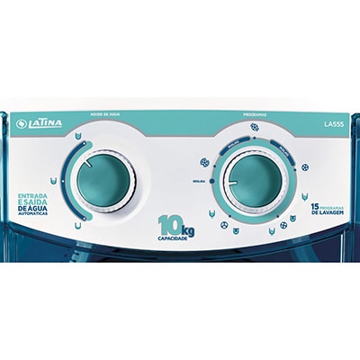 Lavadora de Roupas Latina 10 kg com 15 Programas de Lavagem Lavadora de Roupas Latina 10 kg com 15 Programas de Lavagem