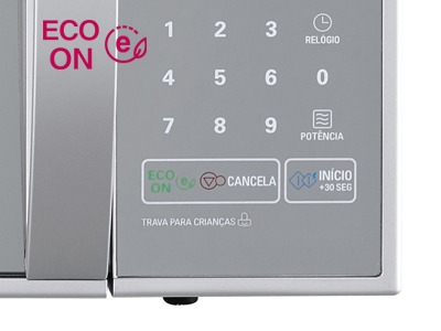 Função Eco On para economia de energia função eco on