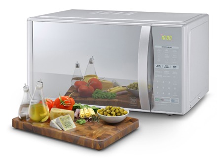Forno de Micro-ondas com funções pré-programadas que facilitam suas refeições funções pré-programadas