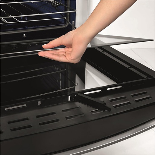 Tecnologia Cleartec Fogão Brastemp Clean Maxi BFS4NAR Porta Panorâmica