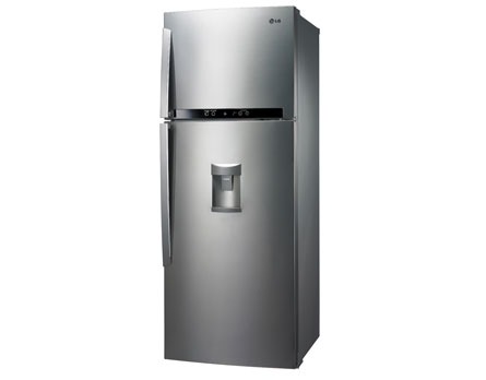 O refrigerador LG Inspiration GR S507GSP de lado refrigerador LG Inspiration GR S507GSP de lado