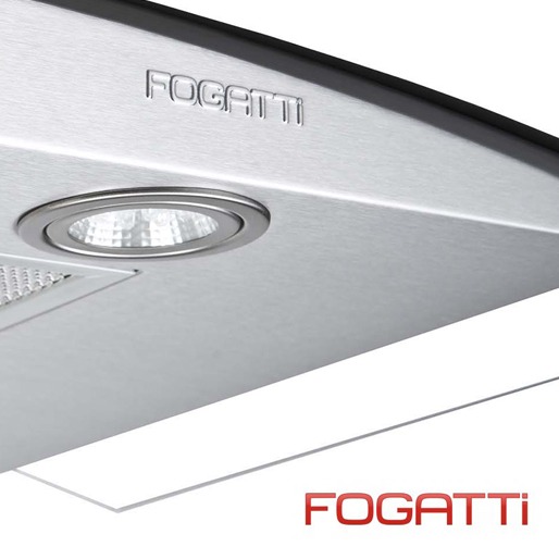 Coifa com as funções de depurador e exaustor coifa fogatti iluminação led