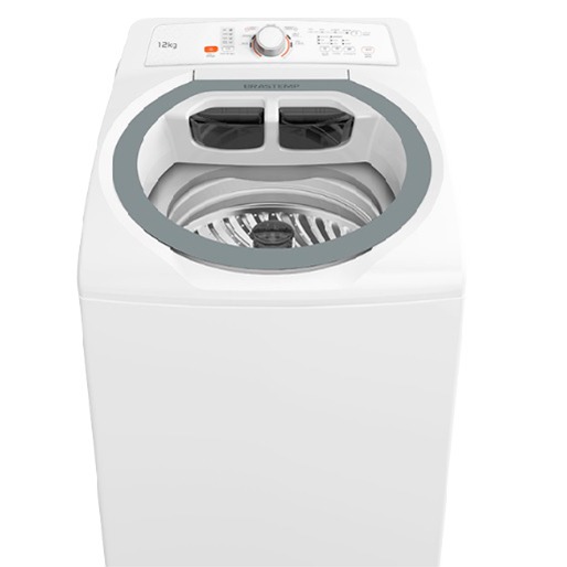 Lavadora Brastemp BWH12AB, mais praticidade e eficiência para lavar as roupas Lavadora Brastemp BWH12AB