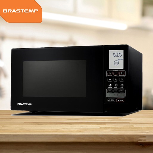 Forno de Micro-ondas Brastemp BMU45 - Preto Forno Micro-ondas Brastemp BMU45