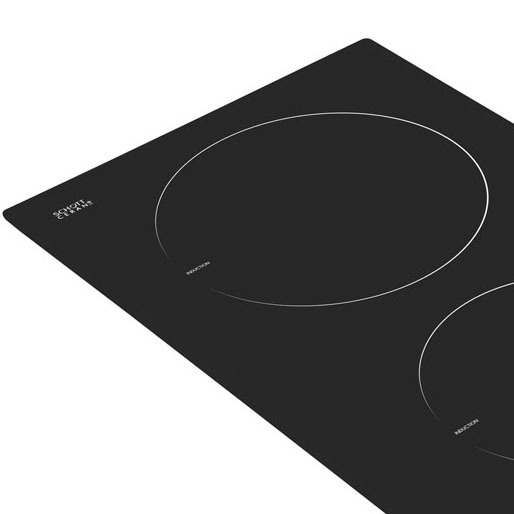 Design único Forno cooktop Tramontina Dominó Touch 2EI 30 simples de limpar