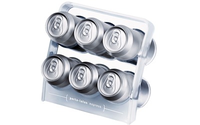 Porta-latas removível para até 6 latas infinity DI80X