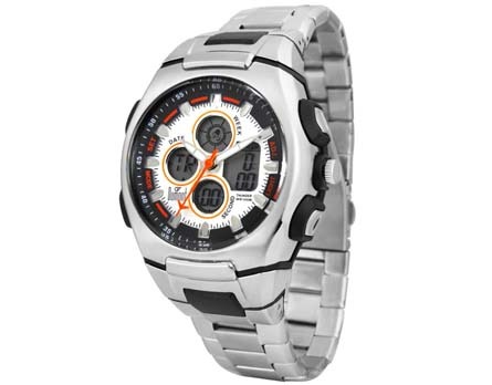 O relógio masculino Anadigi Dumont Thunder SM12103S O relógio masculino Anadigi Dumont Thunder SM12103S