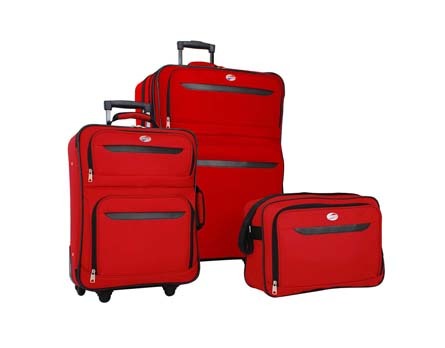 Conjunto de Malas American Tourister By Samsonite Classy Vermelha 3 Peças Conjunto de Malas American Tourister By Samsonite Classy Vermelha 3 Peças